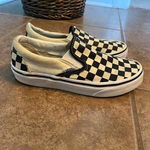 Checkered vans